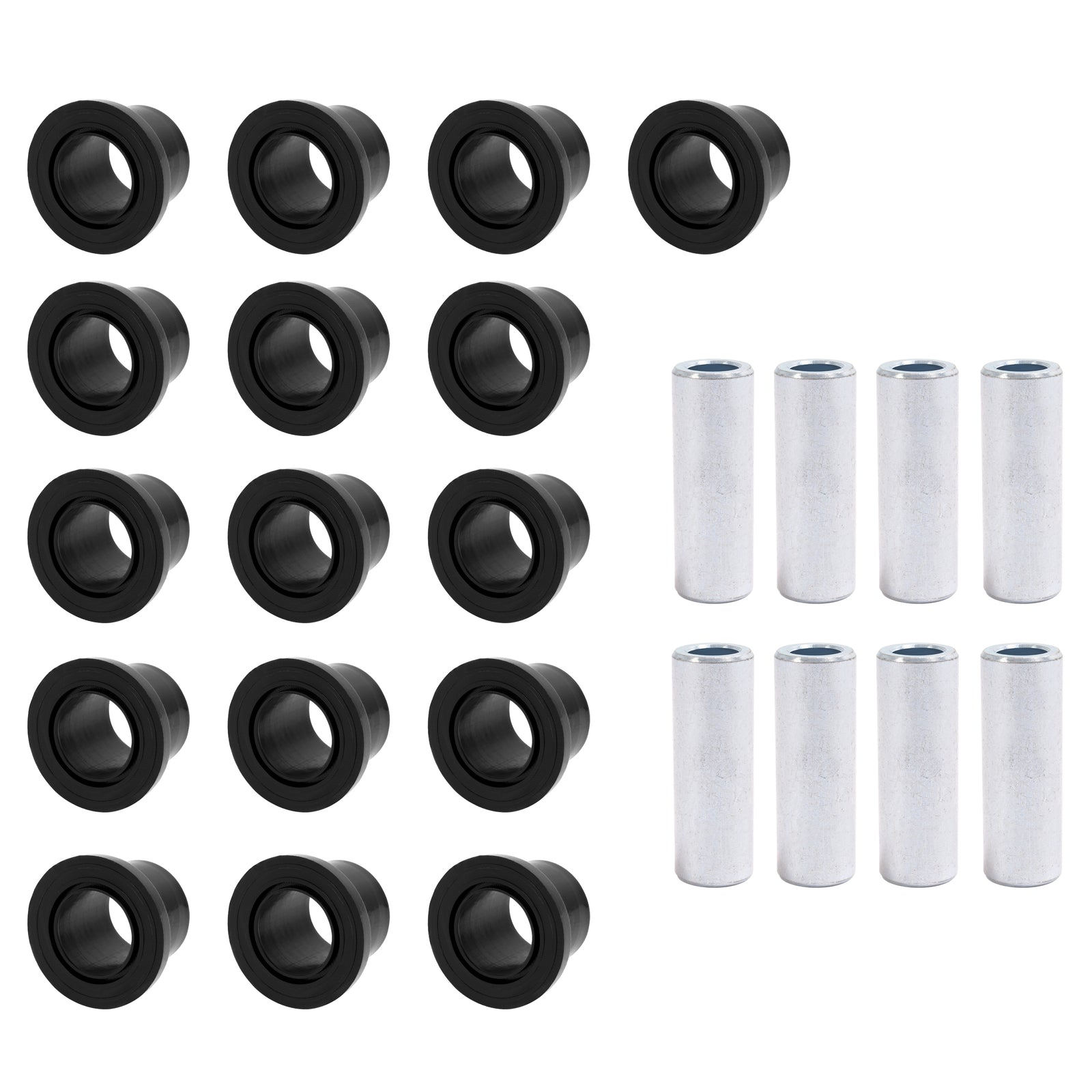 Solid Spare Galvanized For Can-Am Maverick X3 A Arm / Control Arm Bushing Sleeves Kit 2017+
