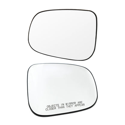 2 × Side View Mirror Glass for Volvo S60 S80 V60 2011-18 30716923 30716924
