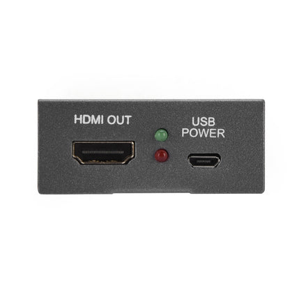 1 SDI In to 2 HDM + SDI Out Mini HD Video Micro Converter Audio Switcher