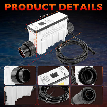 EC-521105 Salt Chlorine Generator Cell For Pentair IntelliChlor IC60 60000Gallon