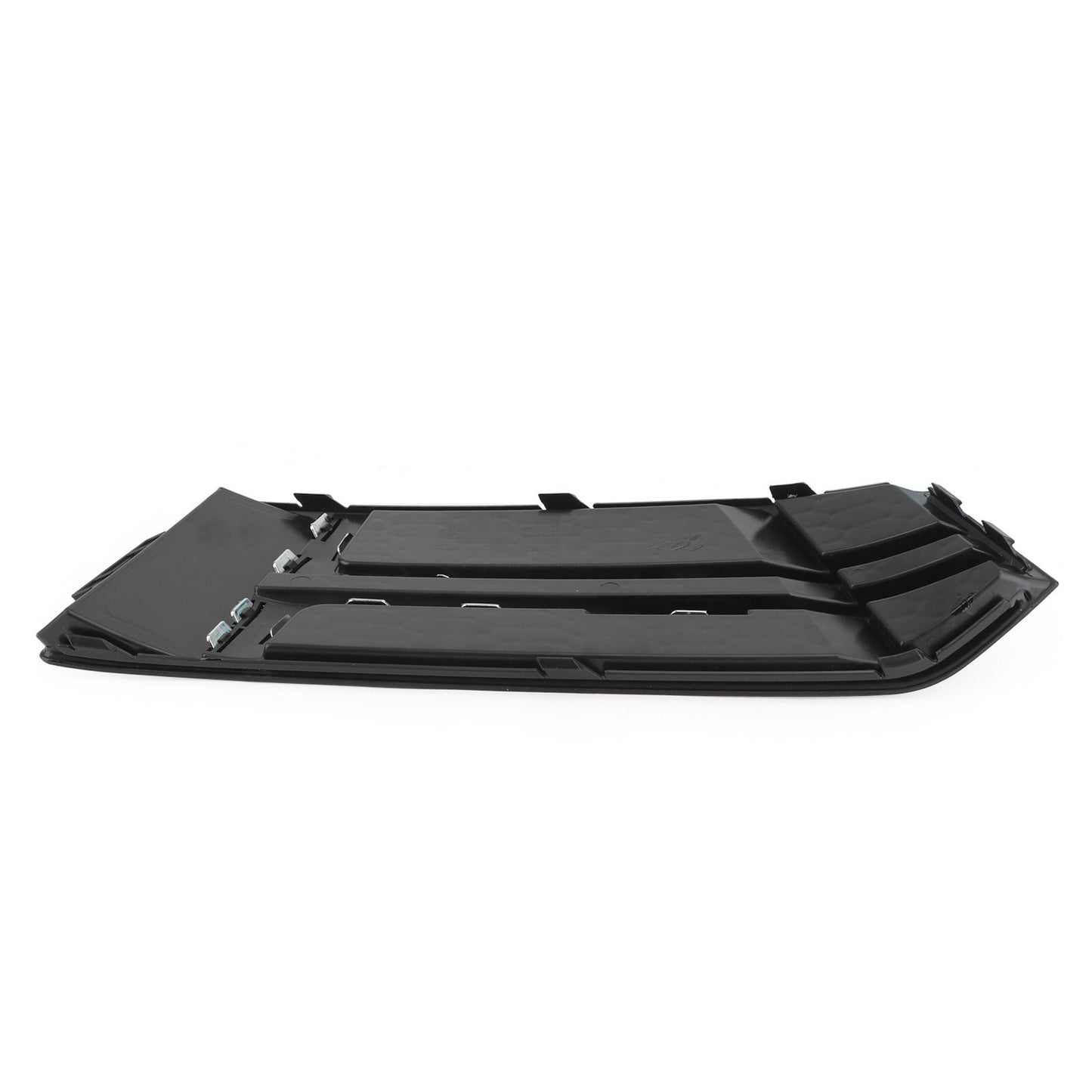 Black Front Fog Light Cover Fit For AUDI A4 B9 S-LINE 2016-2018 Bumper Grille