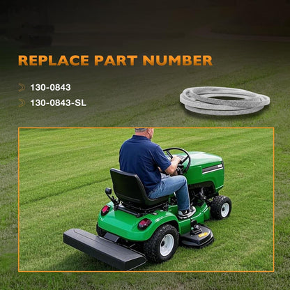144.4" x 0.5" Mower Deck Belt For Exmark Quest Toro TimeCutte 50" 54" 130-0843