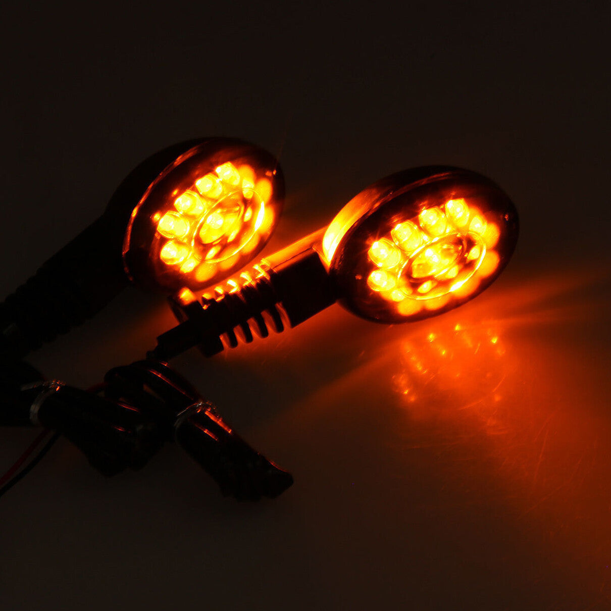 Front Rear Turn Signals Blinker Indicator Amber For Kawasaki NINJA 250R S