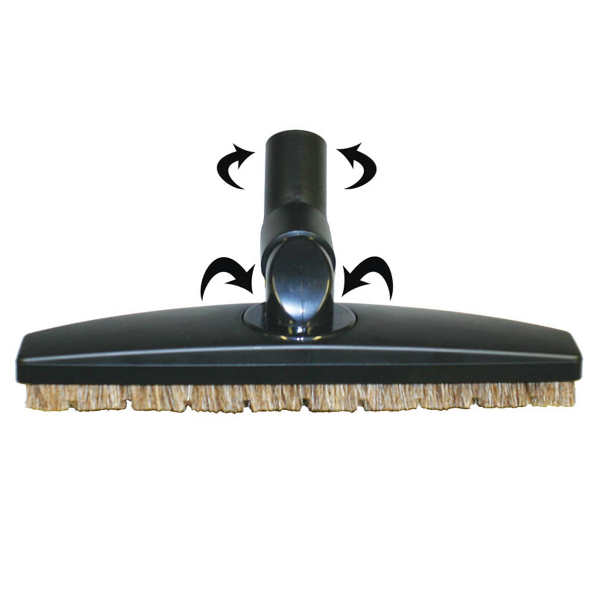 Solid Spare Swivel Floor Tool Brush with Horsehair Bristles 12" For Miele 35MM