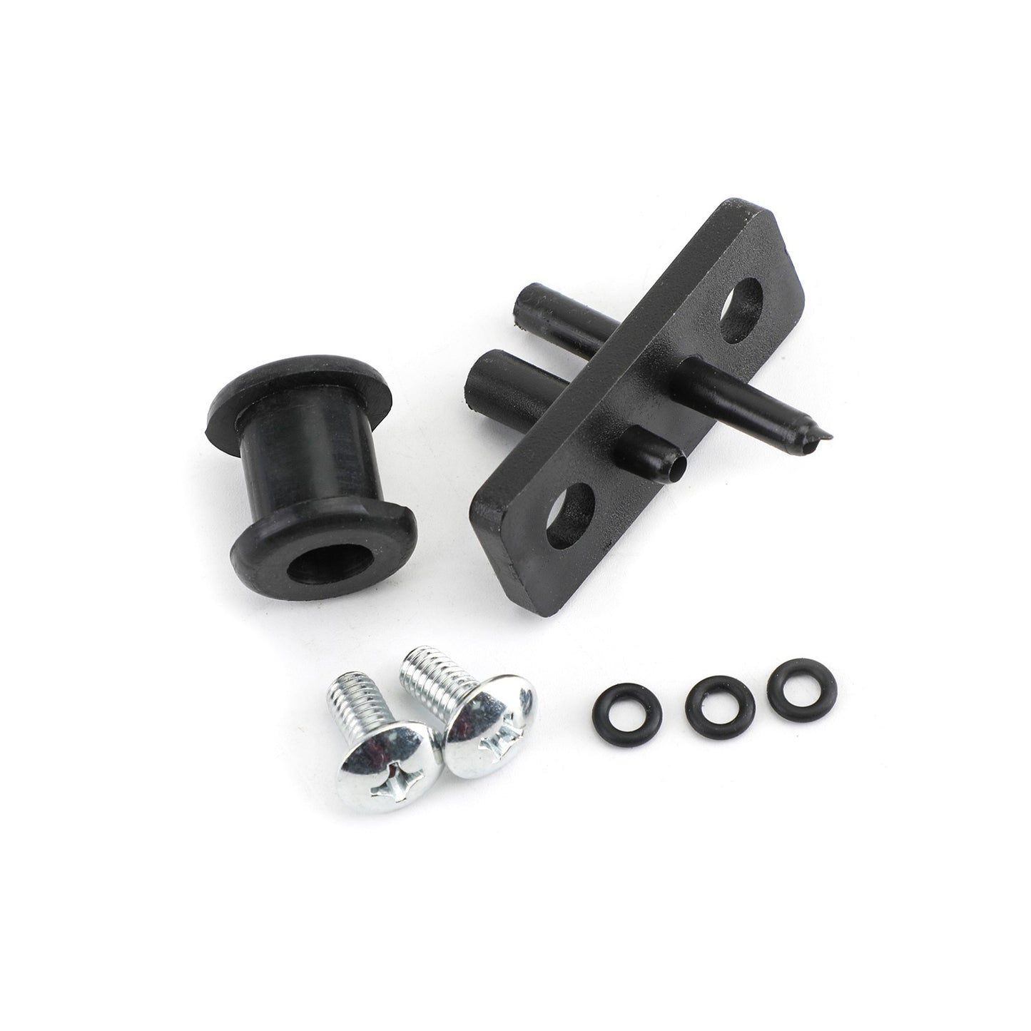 Dual Line Tank Flange, Grommet & O-Ring For Honda ATC 70 90 110 125 TRX 70 125