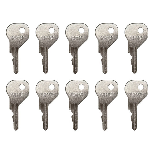 Solid Spare Keys for Yard Garden Pool Gate Safety D&D MagnaLatch LokkLatch 62462 (10)