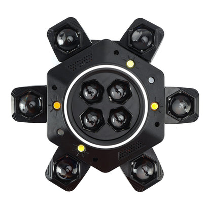 10 LED RGBW Moving Head Strobe Light Laser Stage Lighting Beam DMX Disco DJ