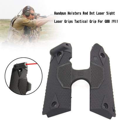 Handgun Holsters Red Dot Laser Sight Laser Grips Tactical Grip For GBB 1911 NEW