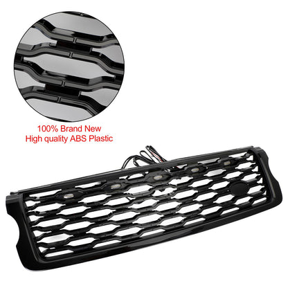 Front Bumper Upper Grill For Land Rover Range Rover Vogue L405 2013-17 W/LED