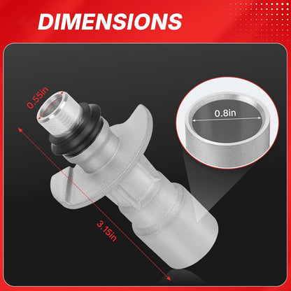 Water Pump Oil Cooler Pipe Adaptor for Land Rover Range V8 5.0L AJ133 2010-2022