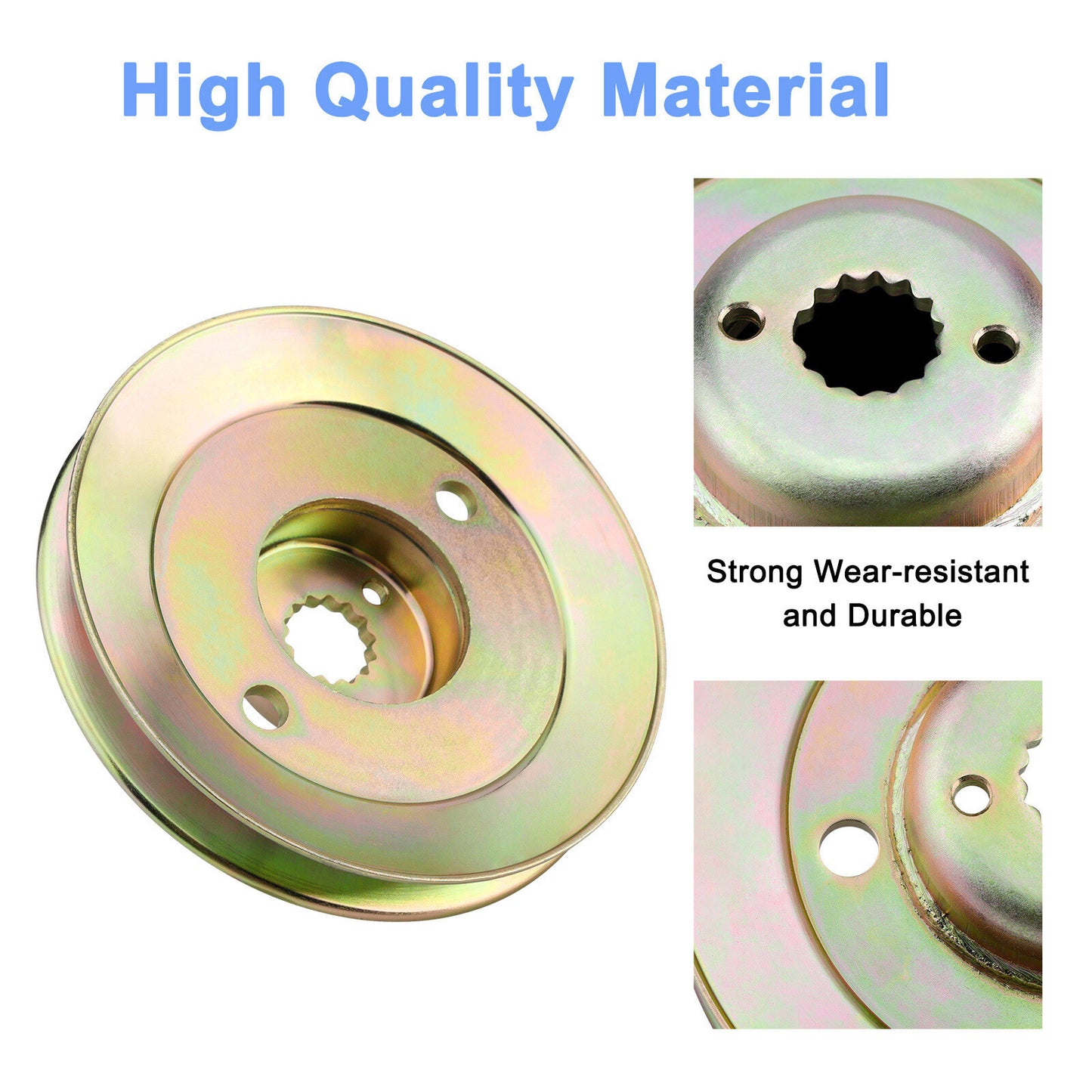 Deck Spindle Pulley for John Deere Z425 Z435 Z445 EZtrak Zero Turn Mower M163464