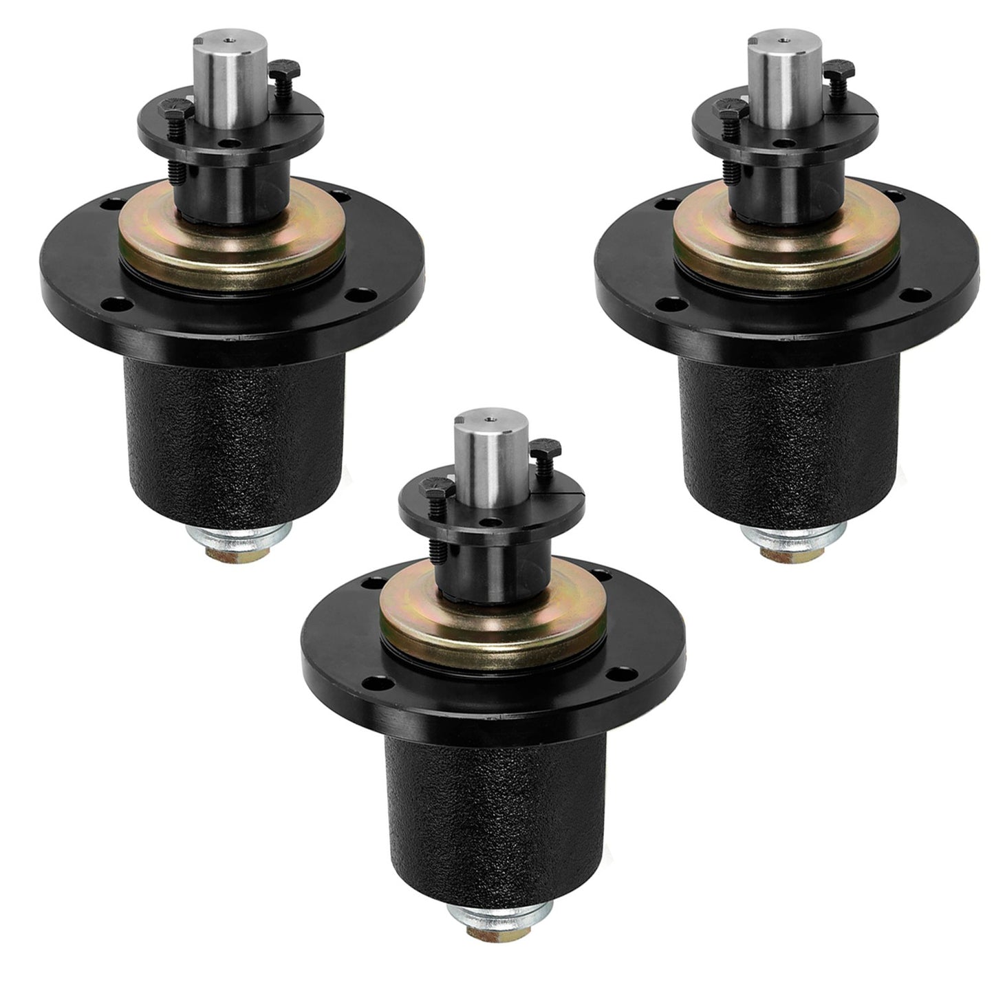 3Pcs 71460115 Spindles For Wright Sentar Sport & Rapid Height 48 52 61 in Decks