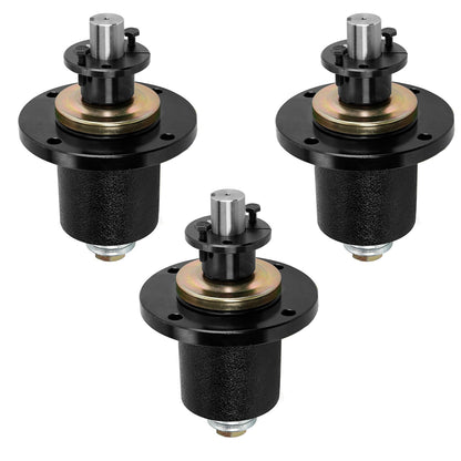 3Pcs 71460115 Spindles For Wright Sentar Sport & Rapid Height 48 52 61 in Decks