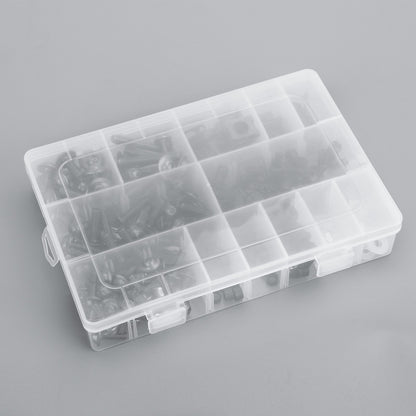223PCS Fastener Clip Screw Bolt Kit Motor Sportbike Windscreen Fairing BK New