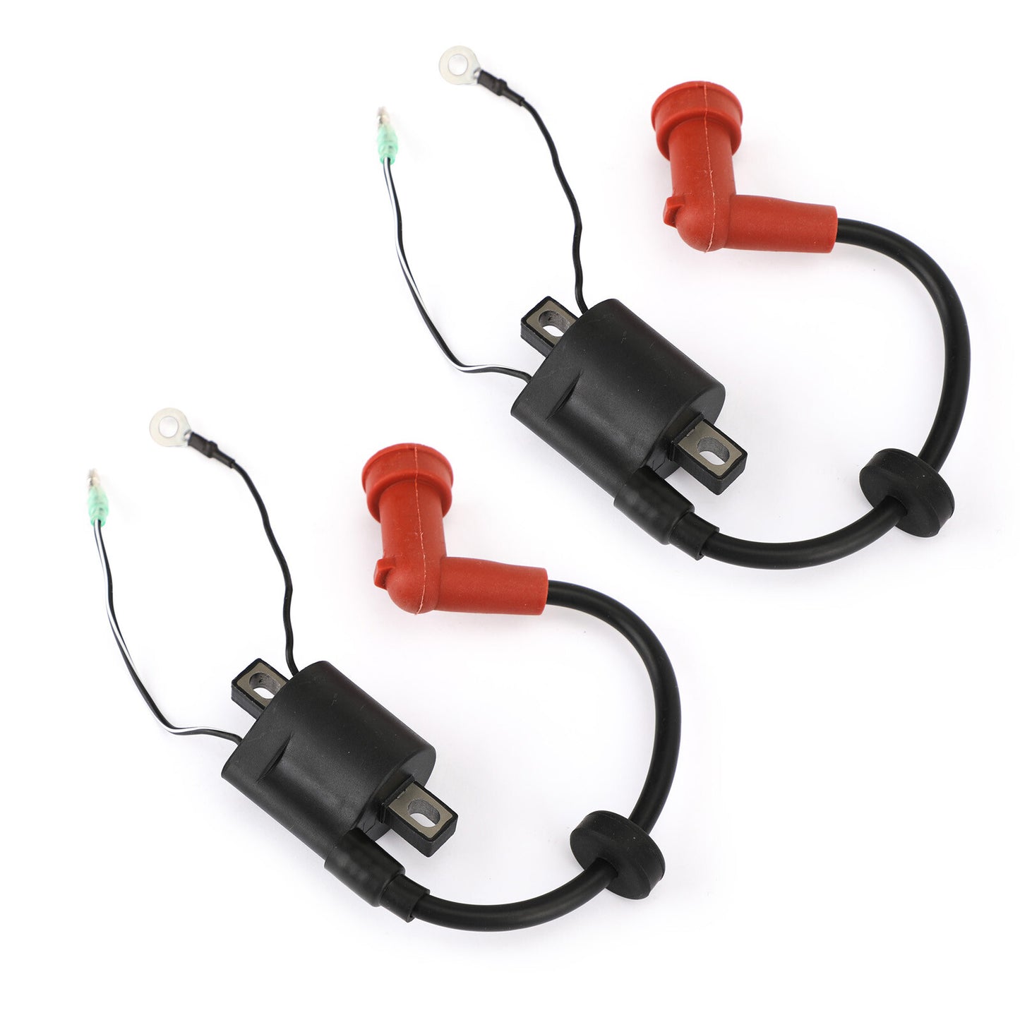 2x Outboard Engine Ignition Coil fit for Yamaha 40hp 40X E40X MHL 66T-85570-00 E