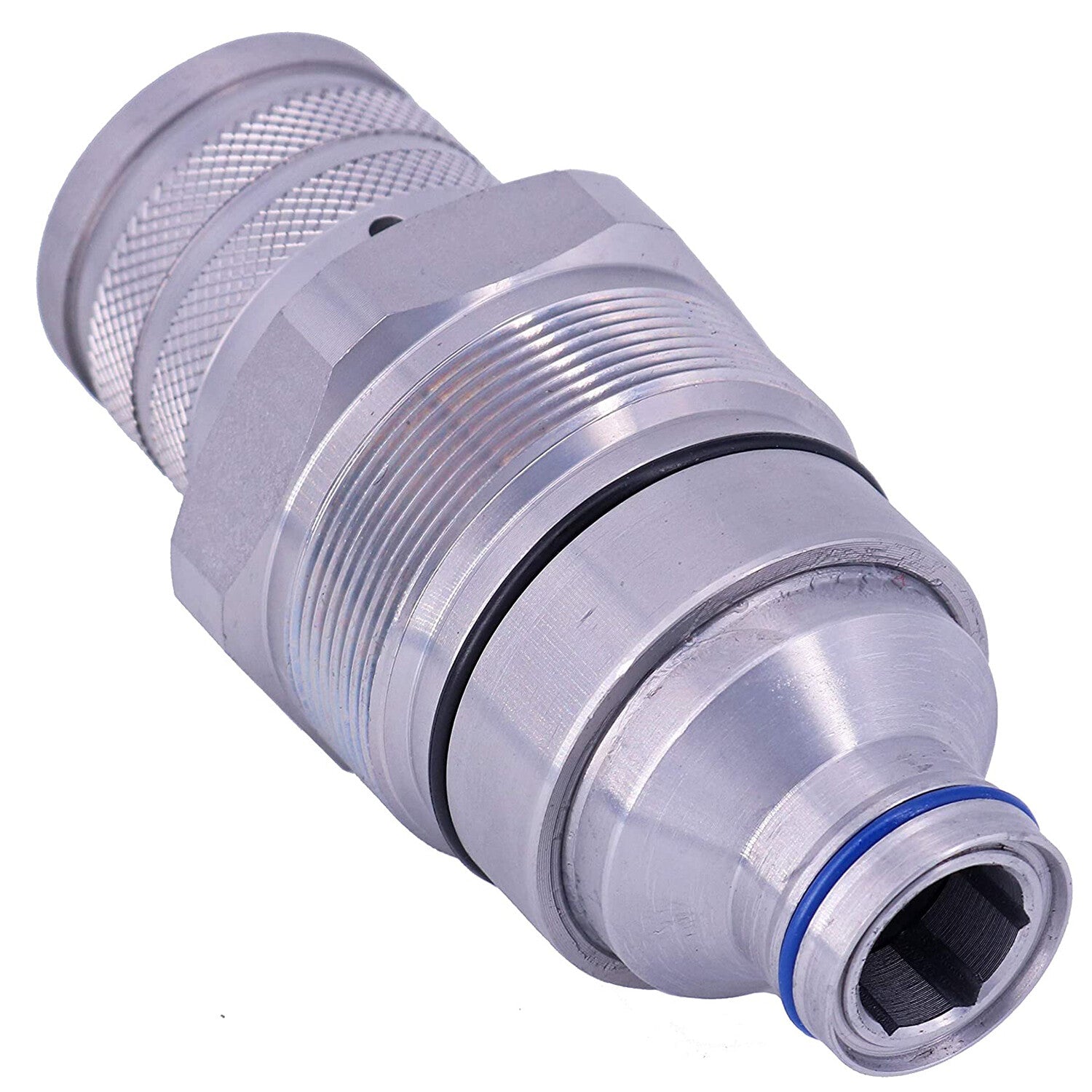Solid Spare Hydraulic Female Flat Face Quick Coupler AT406475 for John Deere 318E 319E 320E