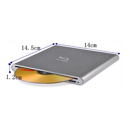 ??Player USB External BD-R BD DVD CD RW Disc Writer Laptop Movie Player