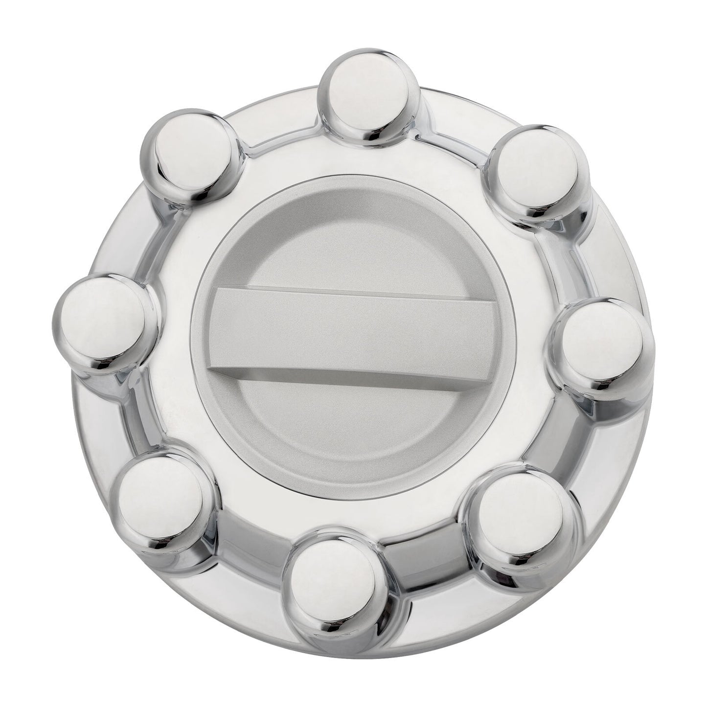 Chrome Front Rear Wheel Center Hub Cap For 2017-2022 Ford F250 F350 HC3Z-1130-J