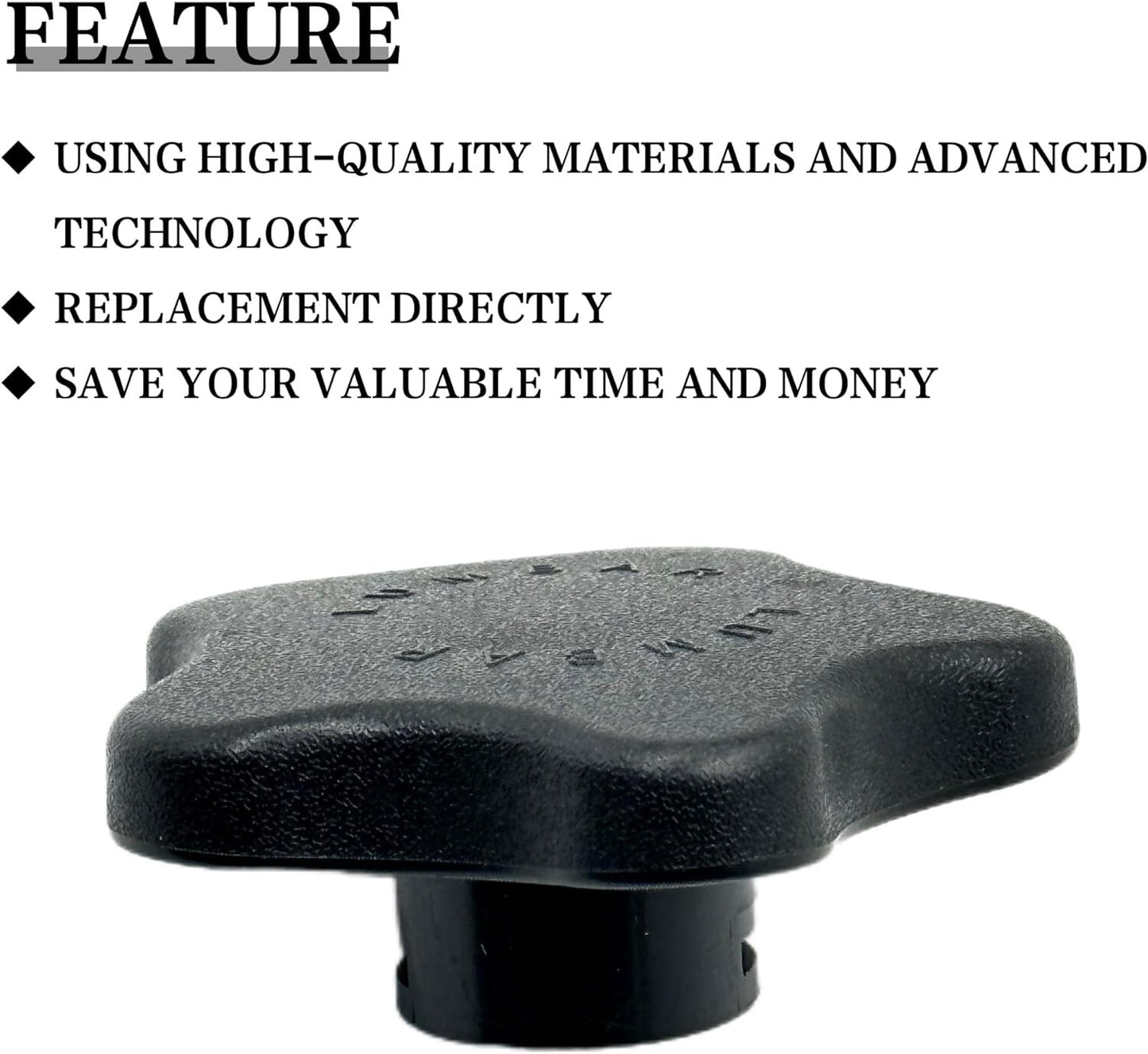 Fits 2002-09 Chevrolet Trailblazer GMC Envoy Lumbar Seat Knob Ebony Back Adjust