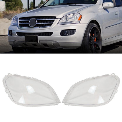 Front Headlight Lens Cover Lense For  Mercedes Benz ML Class W164 2006-2008