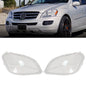 Front Headlight Lens Cover Lense For  Mercedes Benz ML Class W164 2006-2008