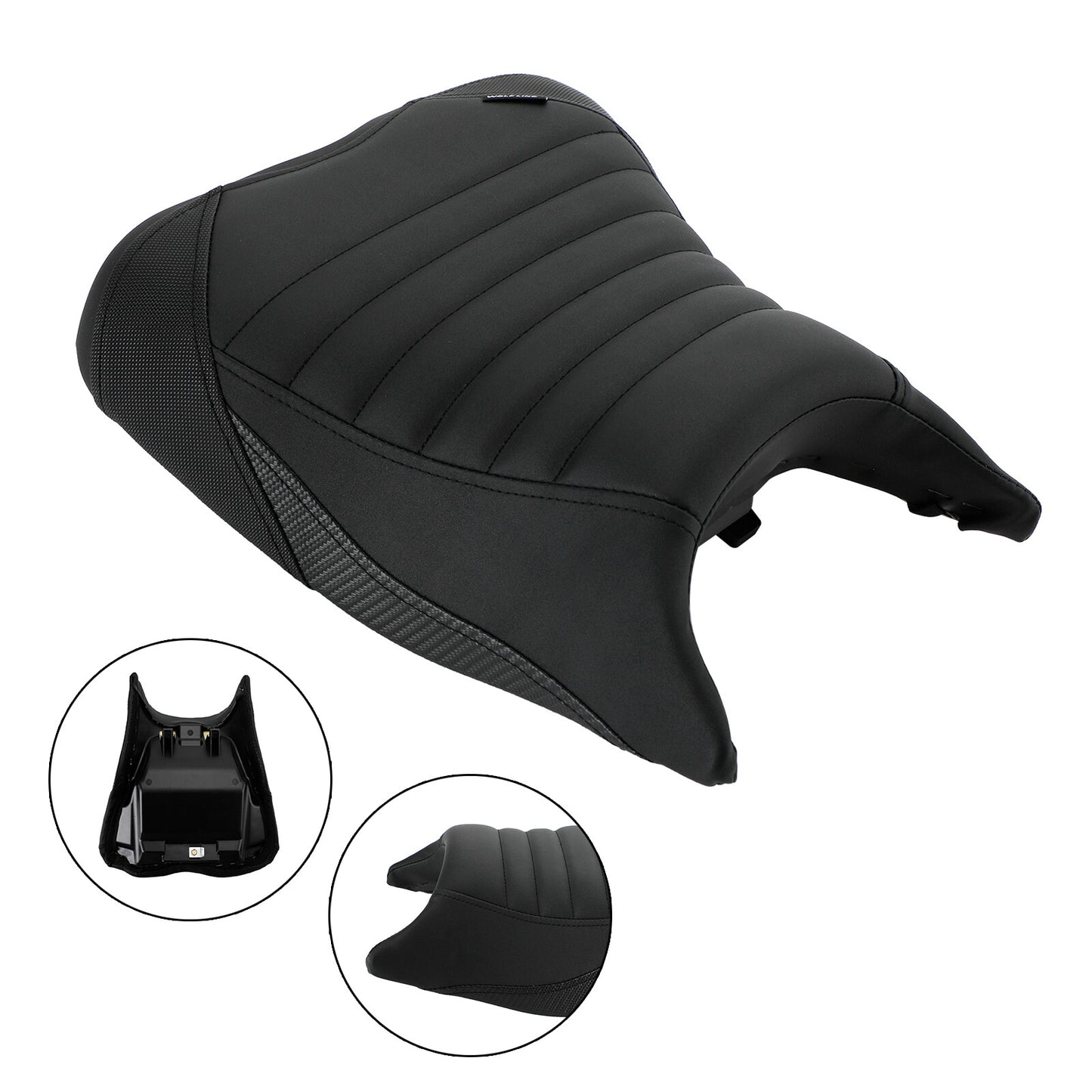 Complete Cushion Rider Passenger Seat Black fit Kawasaki Ninja 400 Z400 18-22 21