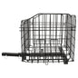 Solid Spare Folding Rear Basket Accessory For Most Mobility Scooters Sturdy Steel Black