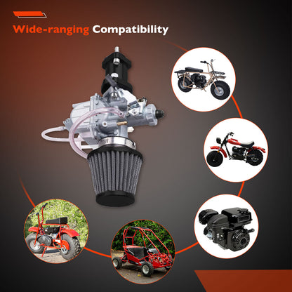 VM22 212cc Carburetor Kit For Mini Bike Baja Coleman CT200U BT200X M200 KT196