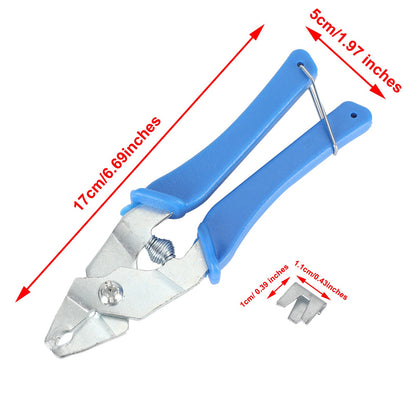 ??300Pcs Wire Cage Clips With 1Pc Snap Plier For Rabbit Chicken Pet Dog Cat Cage