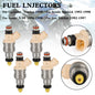 4PCS 15710-58B00 Fuel Injectors Fit Suzuki Sidekick Tracker X-90 1.6L INP-470