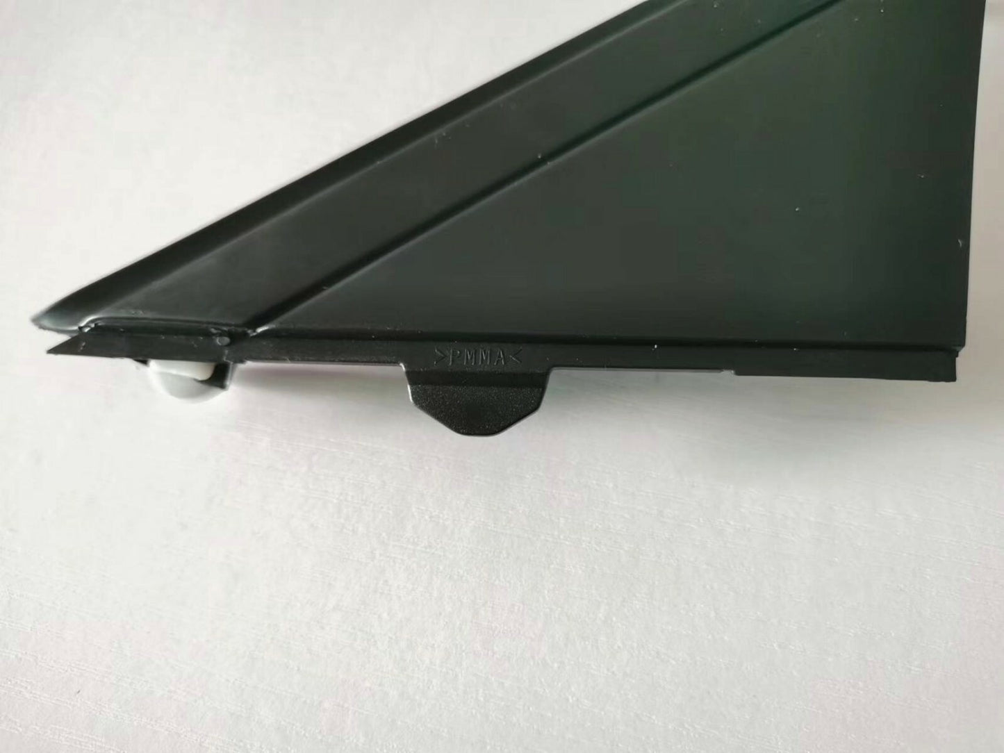 For 12-19 FIAT 500 LEFT DOOR MIRROR FLAG COVER MOLDING MATTE FIAT 1SJ85KX7AA