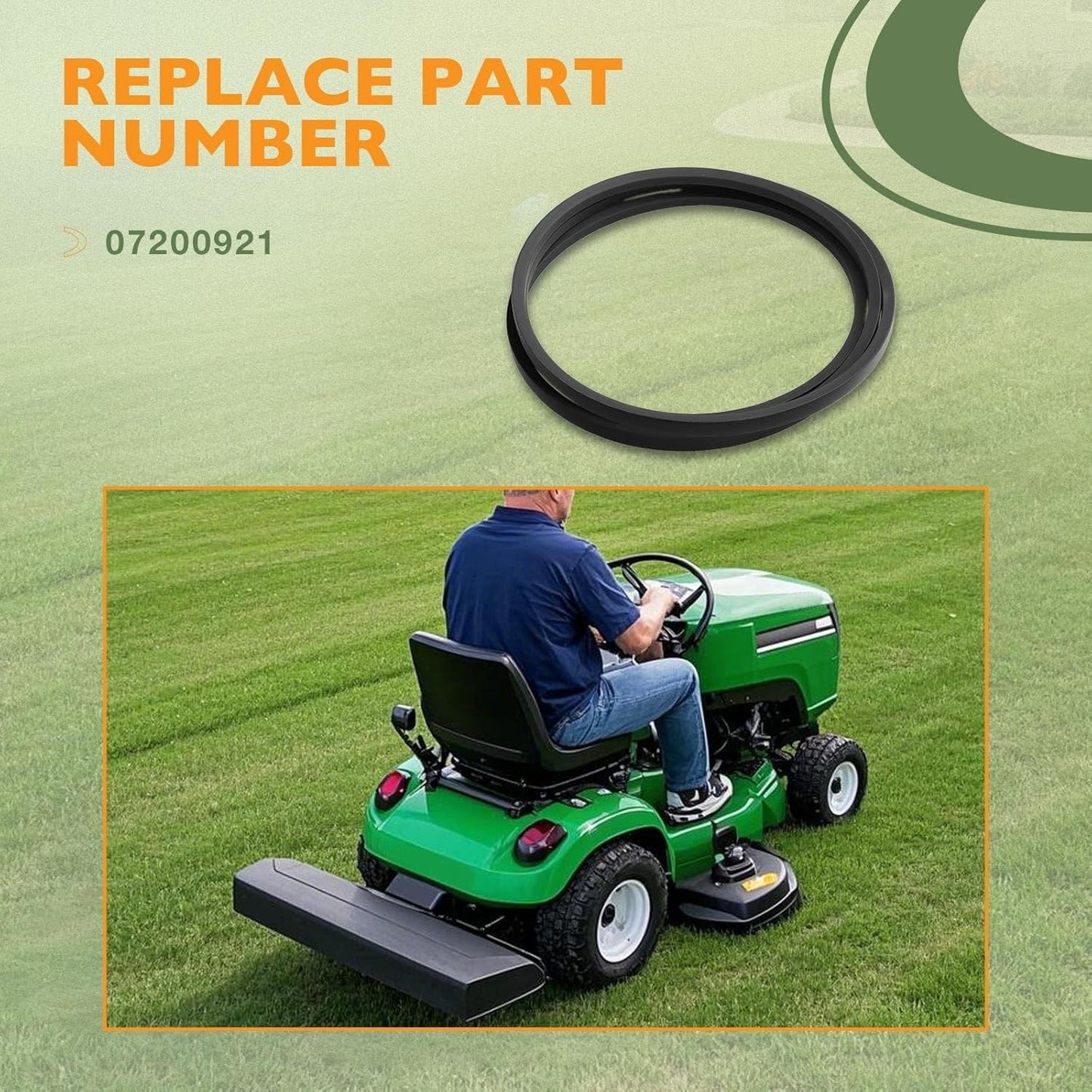 7200921 Mower Deck Belt For Gravely ZTX 42 ZTX 52 Ariens Ikon 52 Ikon Onyx 52