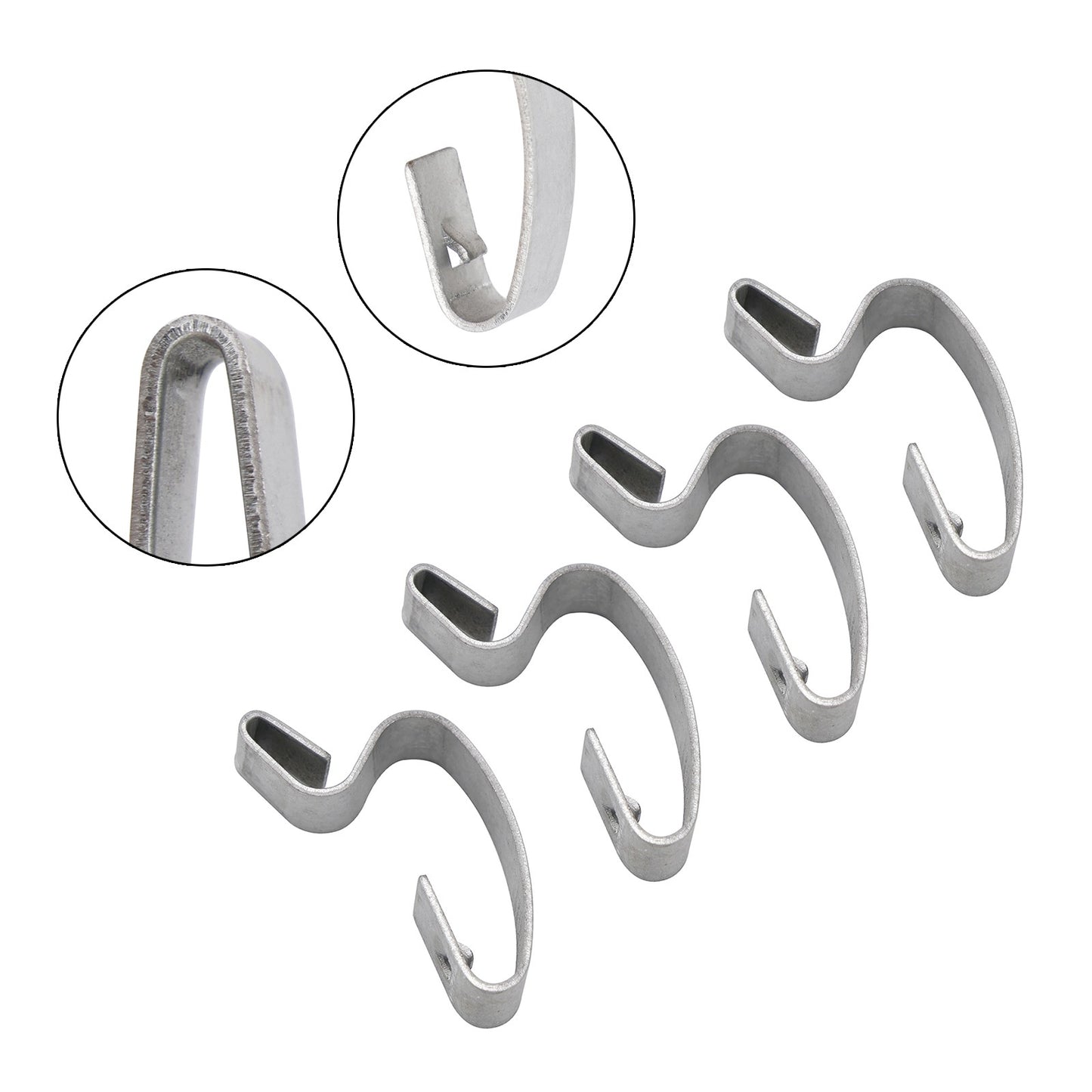 4X Hook Set Air Box Lid Clip 5Th-14436-00-00 For Yfm660 Grizzly 660 Raptor 700