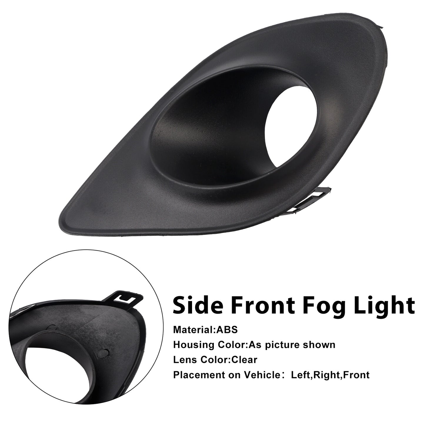 Left Side Fog Light Bezel For Dodge Charger 2015-2022 68280429AA