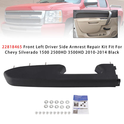 Front Left Armrest Repair Kit Fit For Chevy Silverado 1500 2500HD 3500HD 10-2014