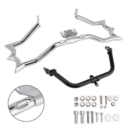 Engine Guard Crash Bar&Fairing Bracket Kit Chrome For Touring Road King Street