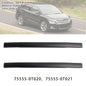 2PCS Roof Drip Molding Trim Left & Right Side Rubber For Toyota Venza LE 12-15