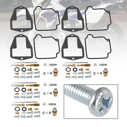 4X Carburetor Rebuild Repair Kit fit for Suzuki DR250 DR350