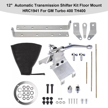 12"  Automatic Transmission Shifter Floor Mount HRC1941 For GM Turbo 400 TH400