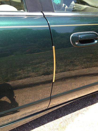 8" GOLD DOOR EDGE GUARD TRIM MOLDING PROTECTORS - Low Profile, No Paint Chips