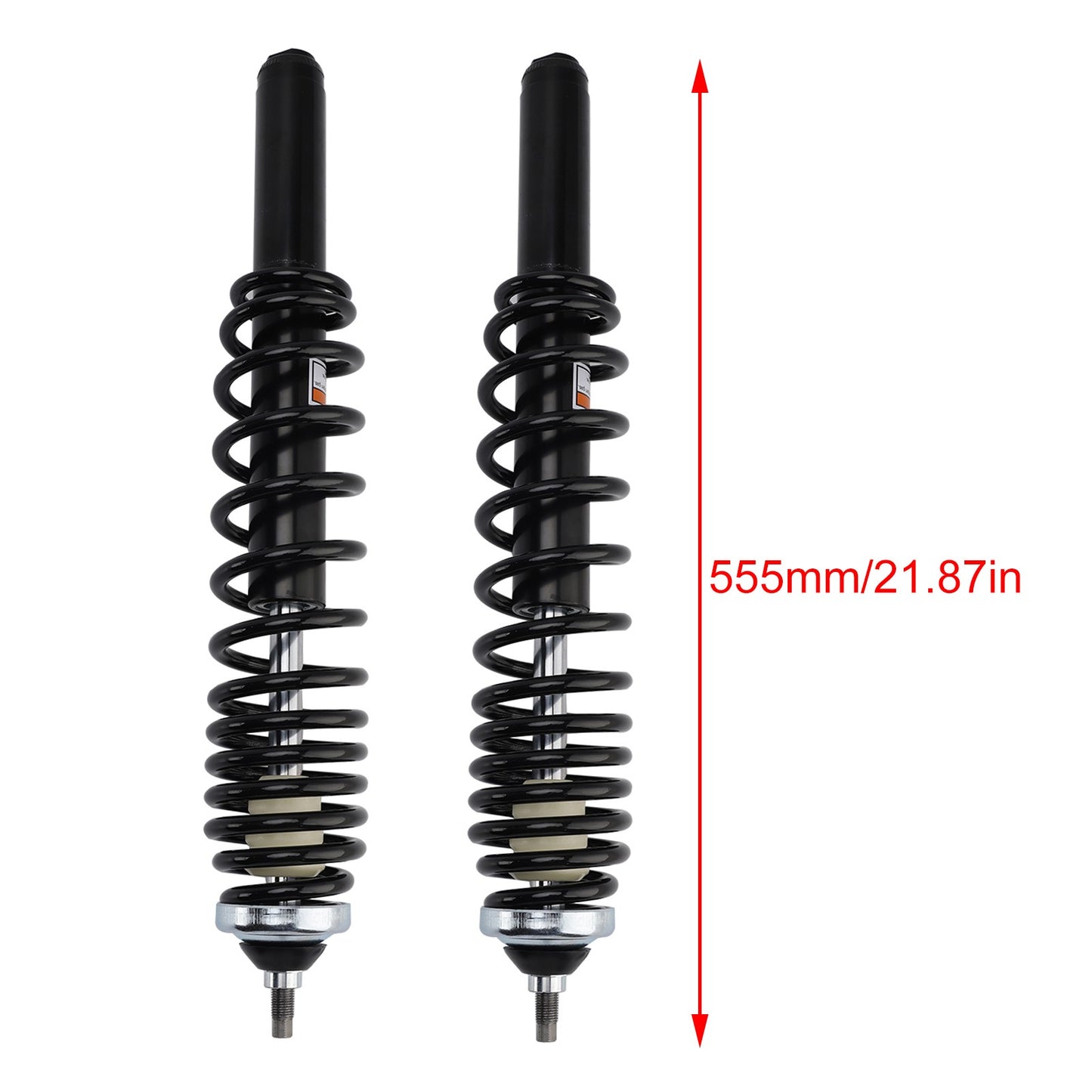 2 Pcs Front Shocks 7043532 For Polaris Ranger 400 500 Midsize Crew Fullsize 800