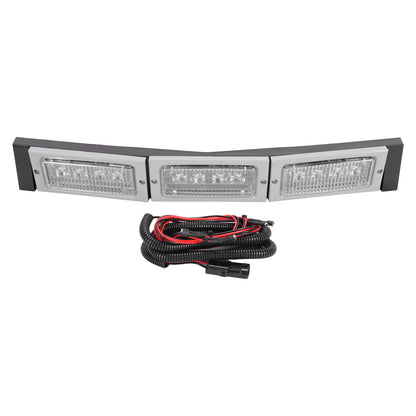 Solid Spare 3PCS Led Flood Beam Lamp Headlight For John Deere 4050 4450 4055 4255 #RE306510