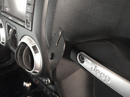 Radio Bar Passenger Holder 75WXST CB Mic Grab Mount Fits For Wrangler JK 2011-up