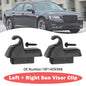 2x Black Sun Visor Clip 1RF14DX9AB Fit For Chrysler 300 Dodge Charger 2011-2020