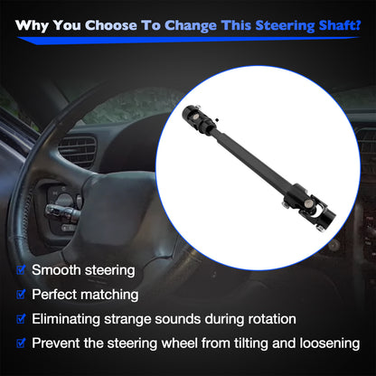 71223022HKR BlackHeart Steering Column Shaft For 1982-1993 GM S10 G-Body F-Body