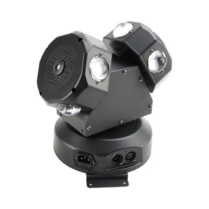 120W Moving Head Light 8 LED Rotating Beam Light RGBW Stage Light DJ Lighting
