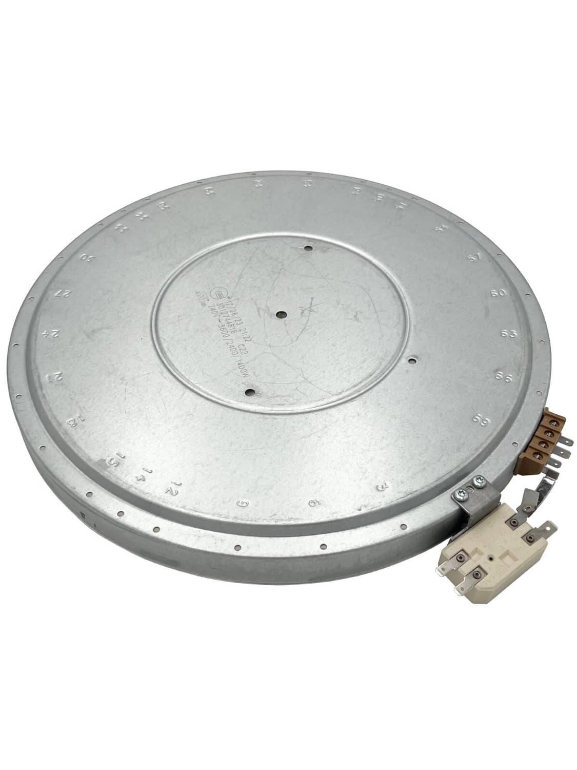 Solid Spare OEM ERP ERWB30T10155 Electric Range Surface Heating Element 12" For Whirlpool GE