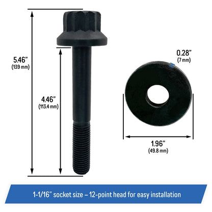 Harmonic Balancer Bolt for Chevrolet Gen III/IV LS, SBC 4.8L 5.3L 5.7L 6.0L 6.2L