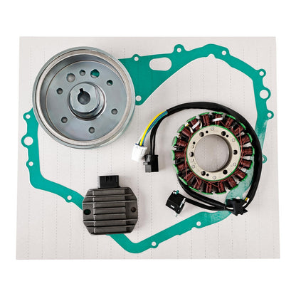 Flywheel Rotor Stator Regulator & Gasket For Suzuki Eiger 400 Manual 02-2007,