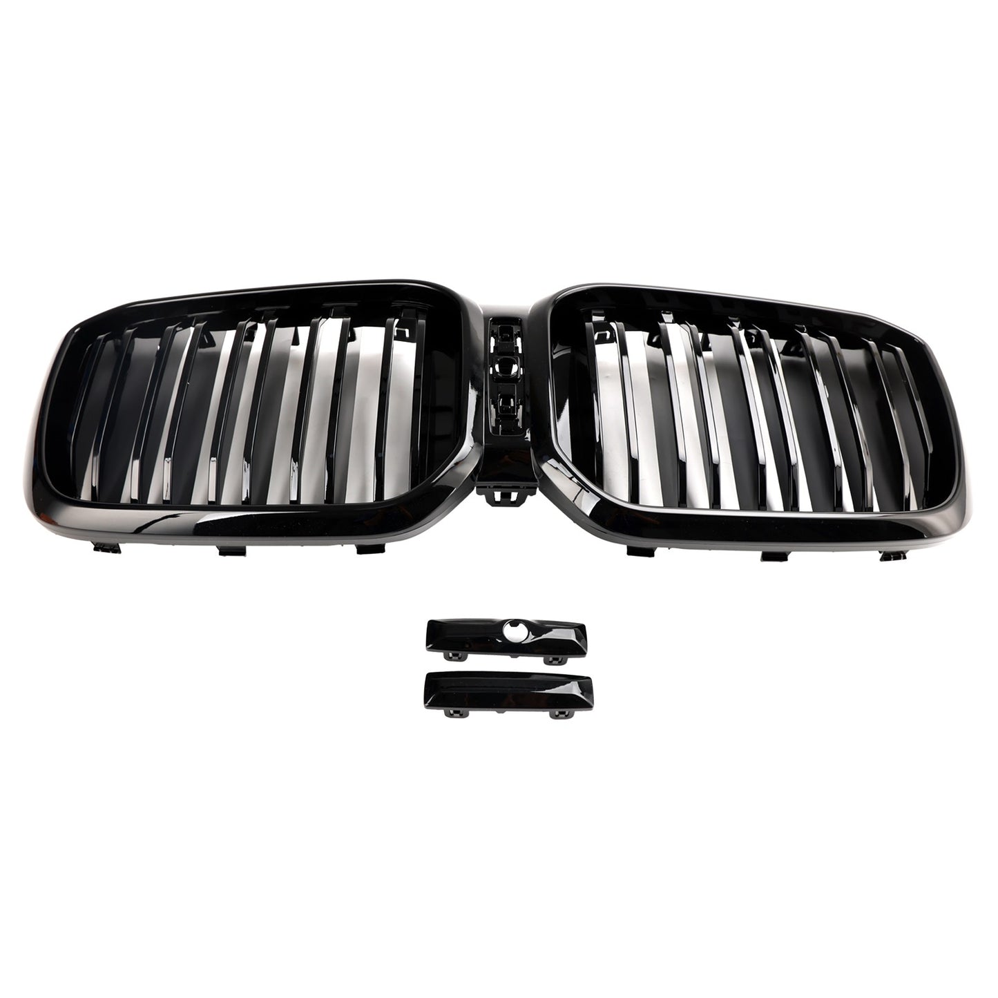 Gloss Black Front Kidney Grill Grille Fit For BMW X3 X4 G01 G02 2022-2025 2024